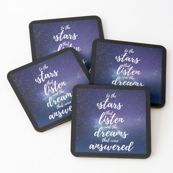 Item preview, TO THE STARS WHO LISTEN AND DREAMS THAT ARE ANSWERED designed and sold by Cr1sV.