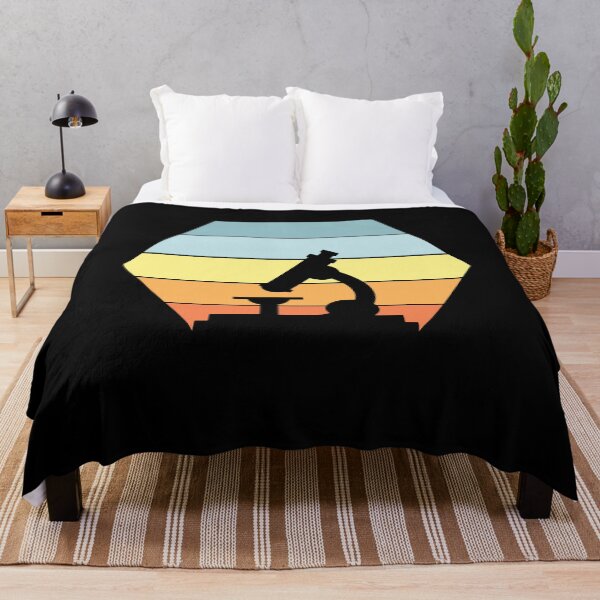 Item preview, SANDY BEACH COLORS RETRO SUNSET MICROSCOPE SCIENCE designed and sold by Hippiesole.