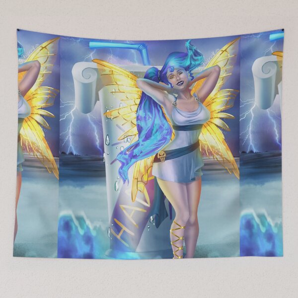 Item preview, Blue Death Fairy Madness designed and sold by ladykraken.