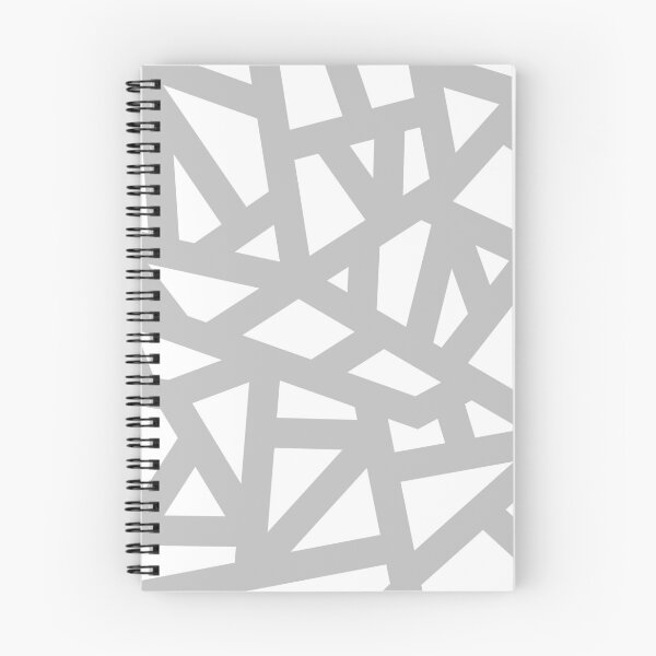 Item preview, Silver Gray Thick Mosaic Lines On White designed and sold by rewstudio.