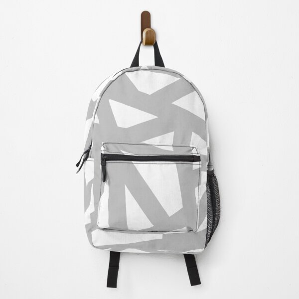 Item preview, Silver Gray Thick Mosaic Lines On White designed and sold by rewstudio.