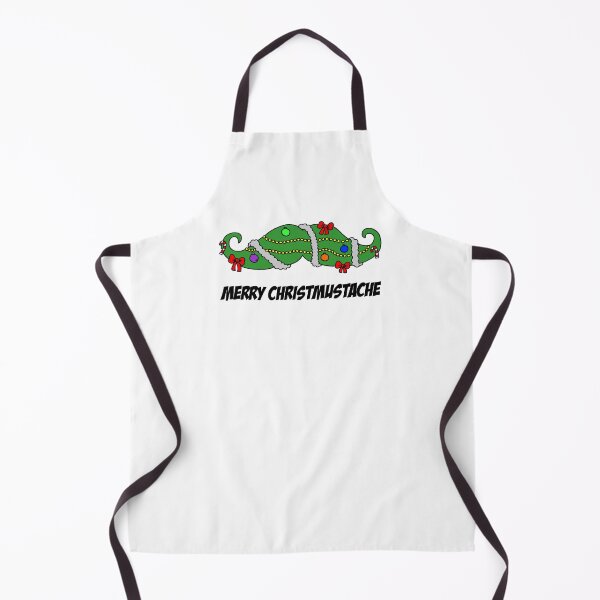 Item preview, Merry Christmustache Christmas Mustache Pun designed and sold by jaycartoonist.