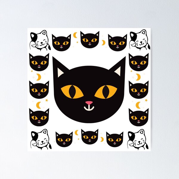 Artikelvorschau, Schwarze Katze entworfen und verkauft von Trendy Design.