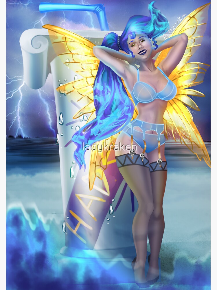 Blue Death Fairy Madness Bikini by ladykraken