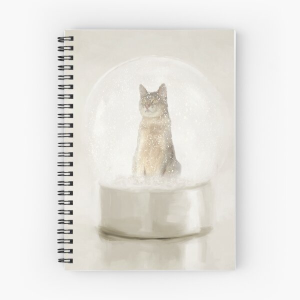 Item preview, Abyssinian Cat in a Snow Globe designed and sold by Elisabeth Lucas.