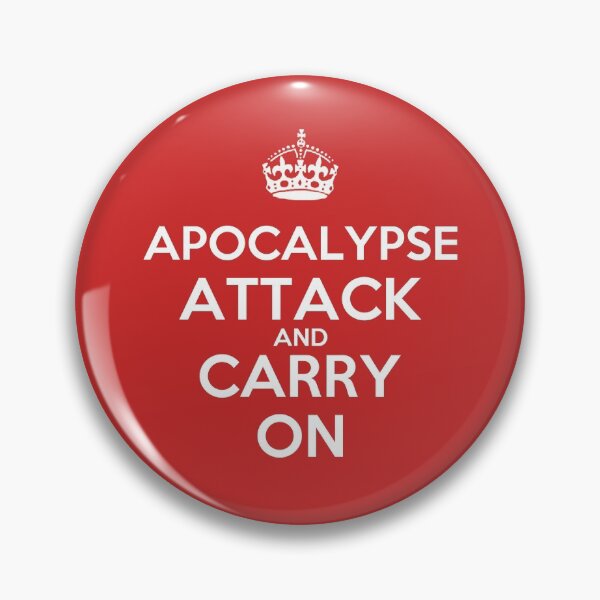 Item preview, Apocalypse Attack and Carry On - Chess opening T-Shirt designed and sold by edygun.