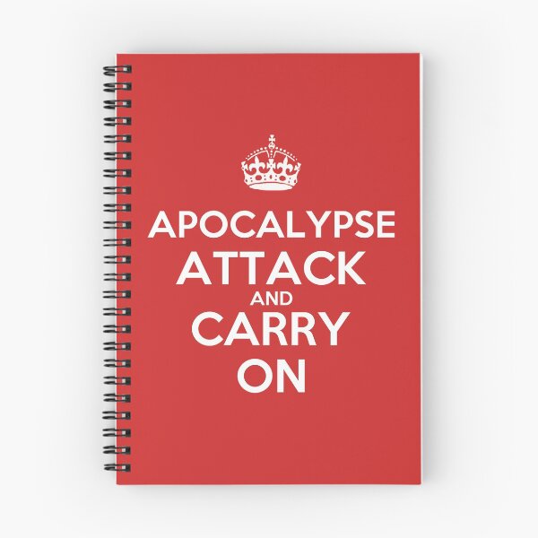 Item preview, Apocalypse Attack and Carry On - Chess opening T-Shirt designed and sold by edygun.
