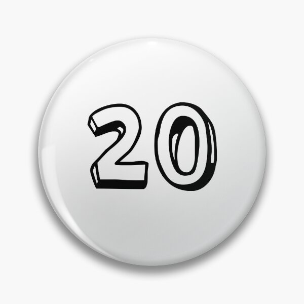 Item preview, 20th. 20. TEAM SPORTS, NUMBER 20, NUMBERS 20, TWENTY, TWENTIETH, Competition designed and sold by graveitchy.