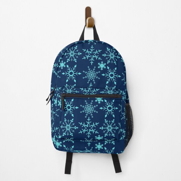 Item preview, Snowflakes Cute Pattern with Dark Blue background designed and sold by The Sober Art.