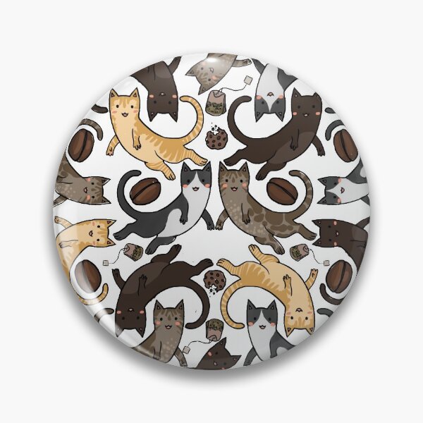 Item preview, Coffee/Tea Cats designed and sold by dcrownfield.