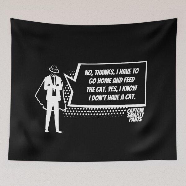Item preview, Refusal in a funny and sarcastic way, comic book style. Captain Smarty Pants is back in action. designed and sold by CaptainWheels.