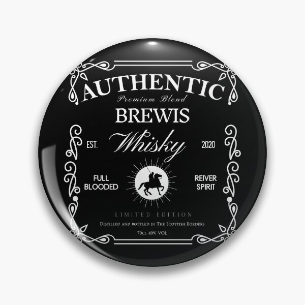 Item preview, BREWIS Whisky Label | Border Reivers designed and sold by yourscotborders.