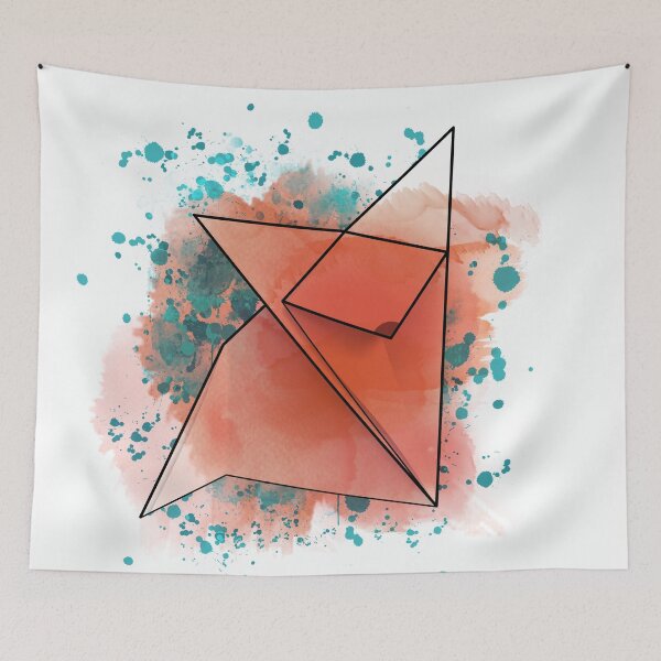 Item preview, Origami Aquarell Fox designed and sold by Alienphysique.
