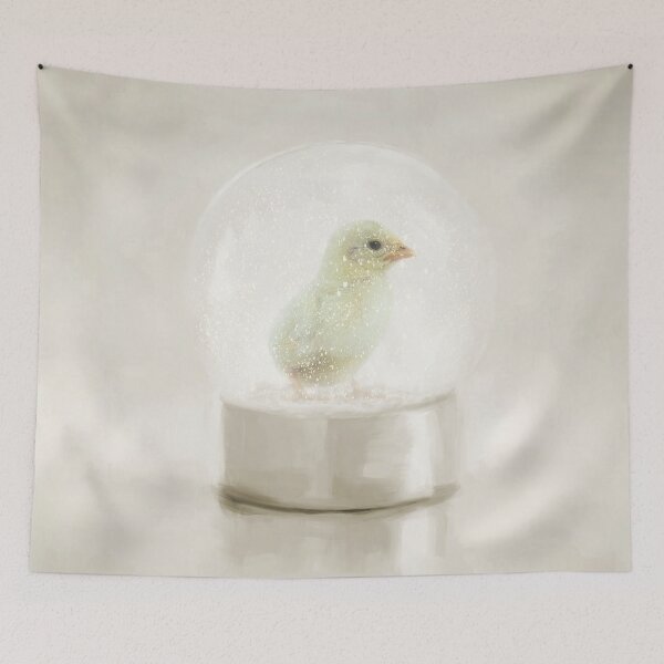 Item preview, Baby Chick in a Snow Globe designed and sold by Elisabeth Lucas.