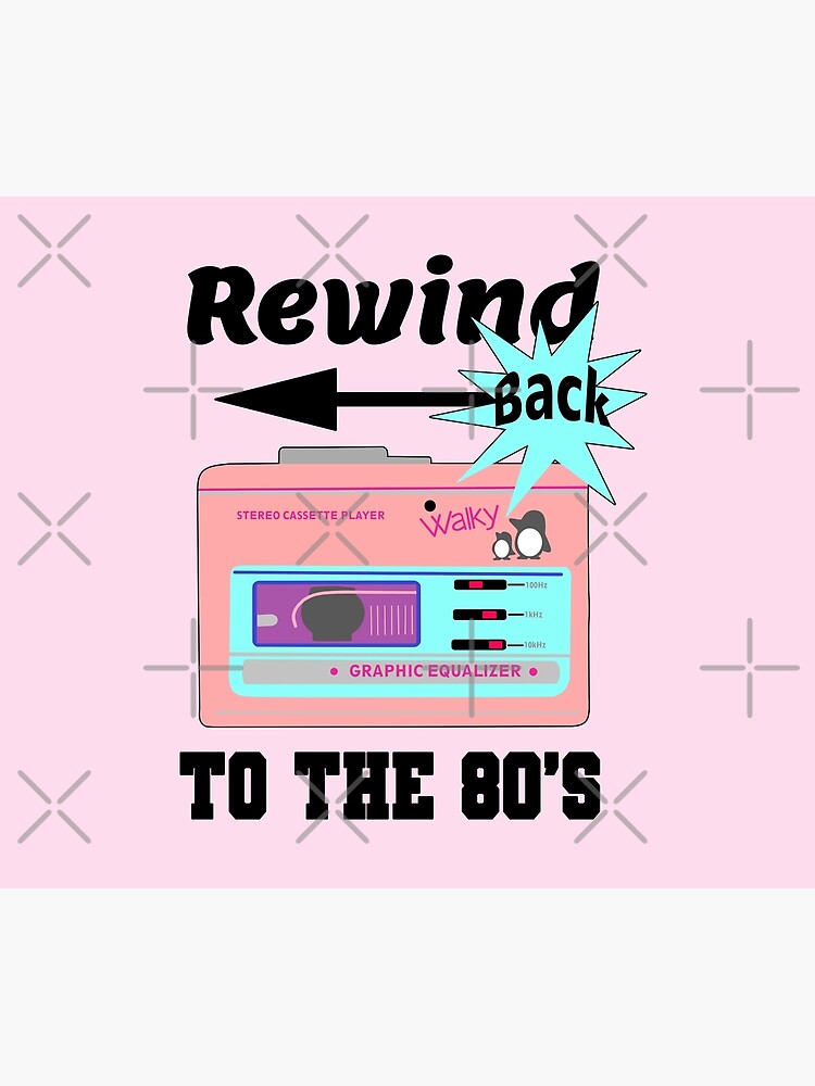 Back to the 80's Pink Walkman by Trace1234