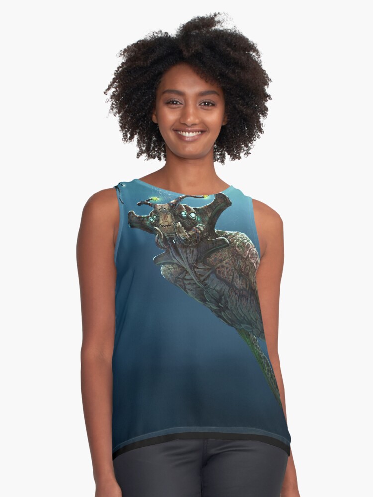 Vista previa del artículo con la obra «Blusa sin mangas», diseñado y vendido por eloisealle.