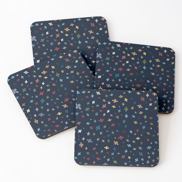 Item preview, Stylish Flowery Shapes Pattern Artwork   designed and sold by DESIGNNOUR.