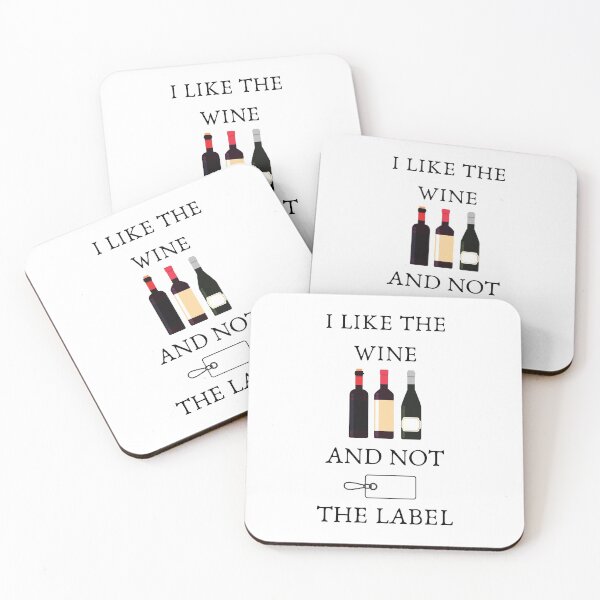 Item preview, I Like the Wine and Not the Label designed and sold by SingofSolace.