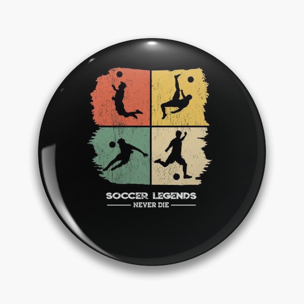 Artikelvorschau, Fußballlegenden sterben nie ich Retro Quadrat entworfen und verkauft von Grimbart.