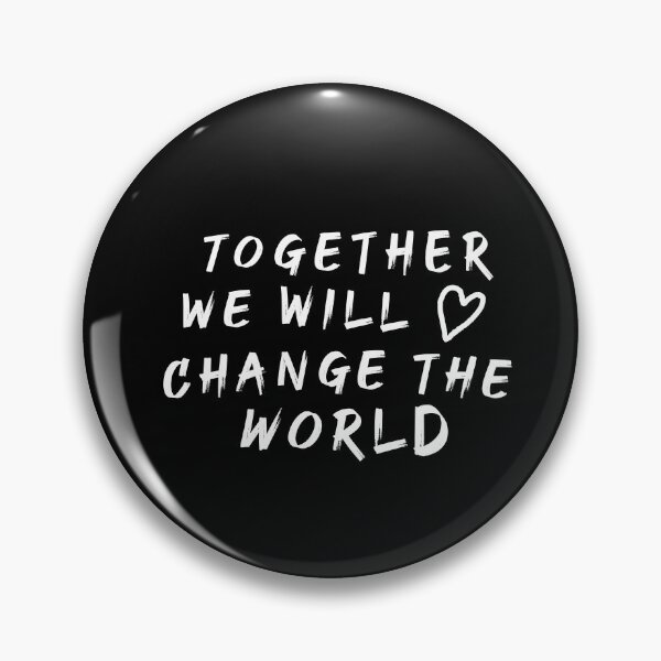 Item preview, Together We Will Change the World: perfect gift idea for support black community designed and sold by RM2017.