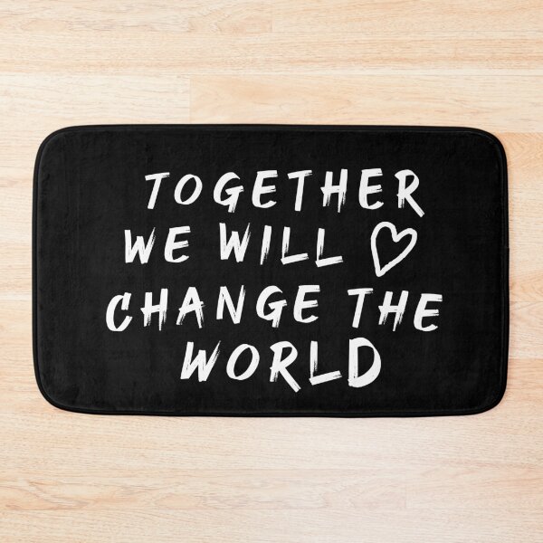 Item preview, Together We Will Change the World: perfect gift idea for support black community designed and sold by RM2017.