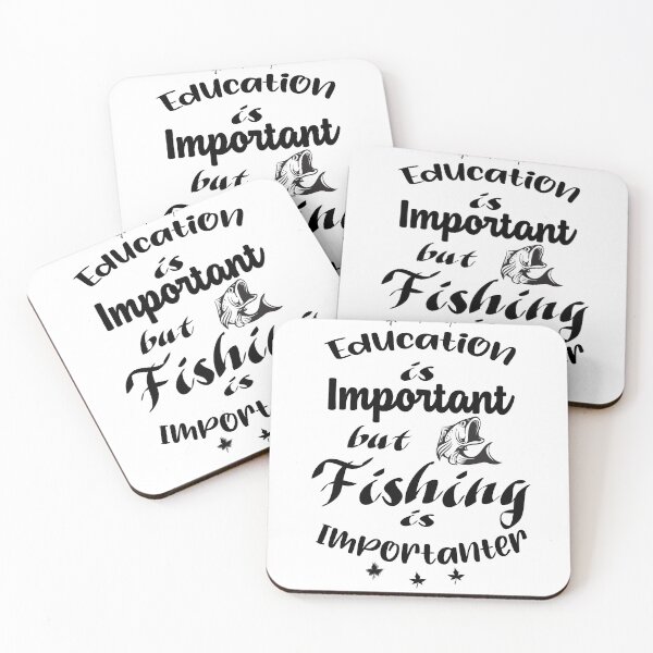 Item preview, Education Is Important But Fishing Is Importanter designed and sold by Bachirdz.