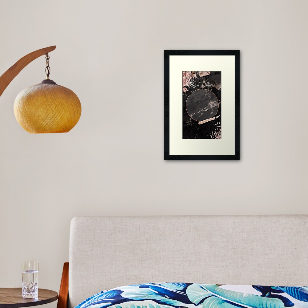 Item preview, Framed Art Print designed and sold by Sellystickers.