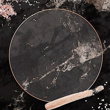 Artwork thumbnail, pink black marble gradient by Sellystickers