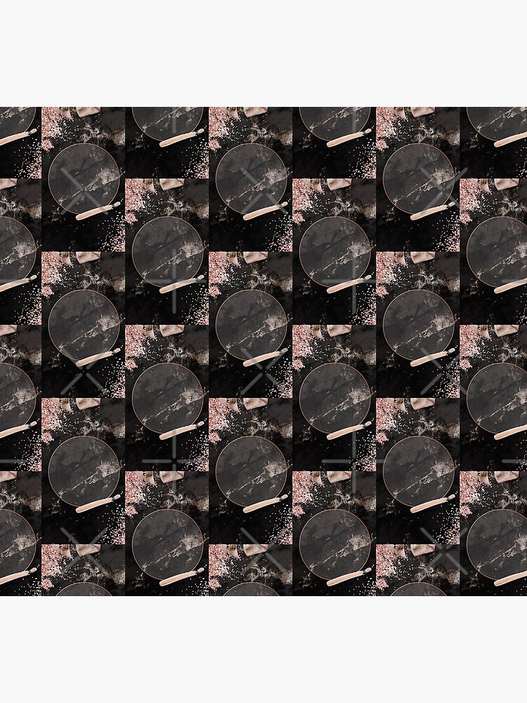 Thumbnail 5 of 5, Socks, pink black marble gradient designed and sold by Sellystickers.