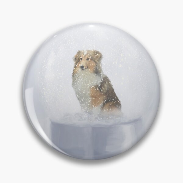 Item preview, Collie in a Snow Globe designed and sold by Elisabeth Lucas.