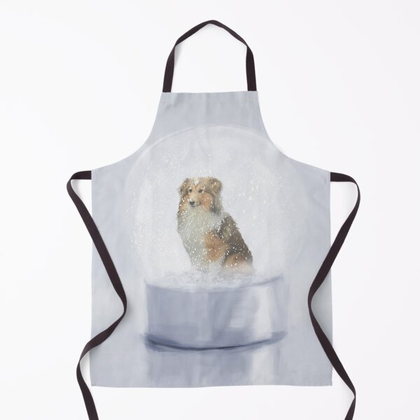 Item preview, Collie in a Snow Globe designed and sold by Elisabeth Lucas.