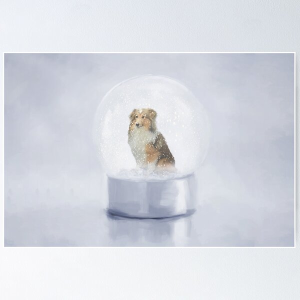 Item preview, Collie in a Snow Globe designed and sold by Elisabeth Lucas.