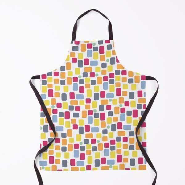 Item preview, Scattered pattern of colorful rectangles on white - seamless pattern designed and sold by colorofmagic.