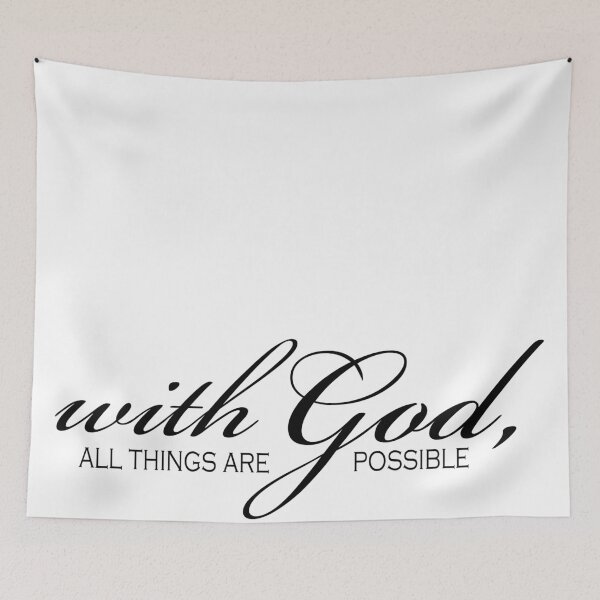 Item preview, With God All Things Are Possible designed and sold by Borislav Shekerdzhiyski.