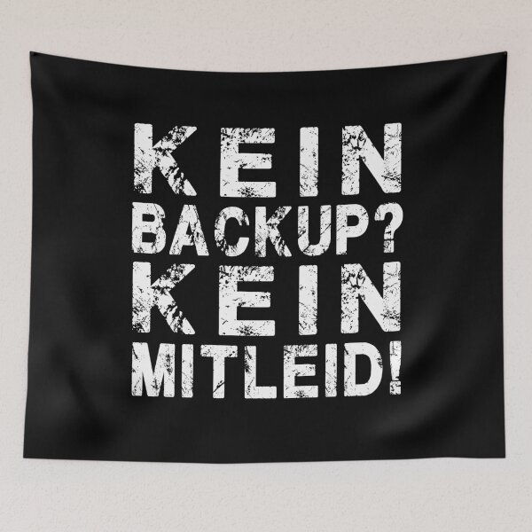 Item preview, Computer scientist saying: No backup, no pity - funny designed and sold by Lenny Stahl.
