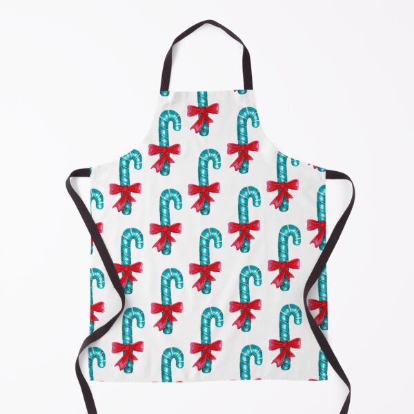 Item preview, Blue candy cane with red bow designed and sold by CrimsonArtizan.