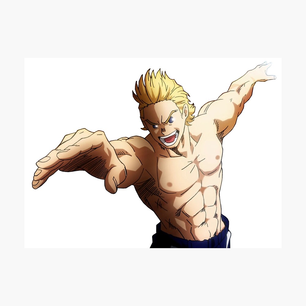 Mirio Togata My Hero Academia Metal Print By Kawaiicrossing Redbubble