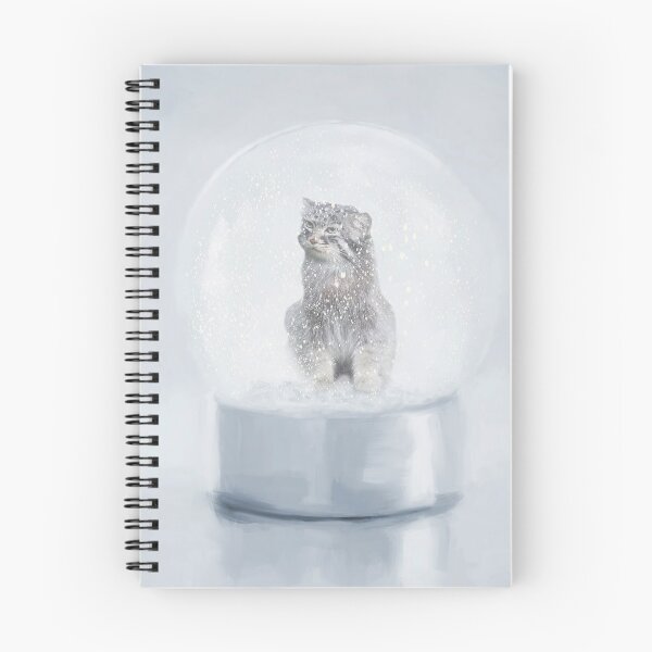 Item preview, Pallas Cat in a Snow Globe designed and sold by Elisabeth Lucas.