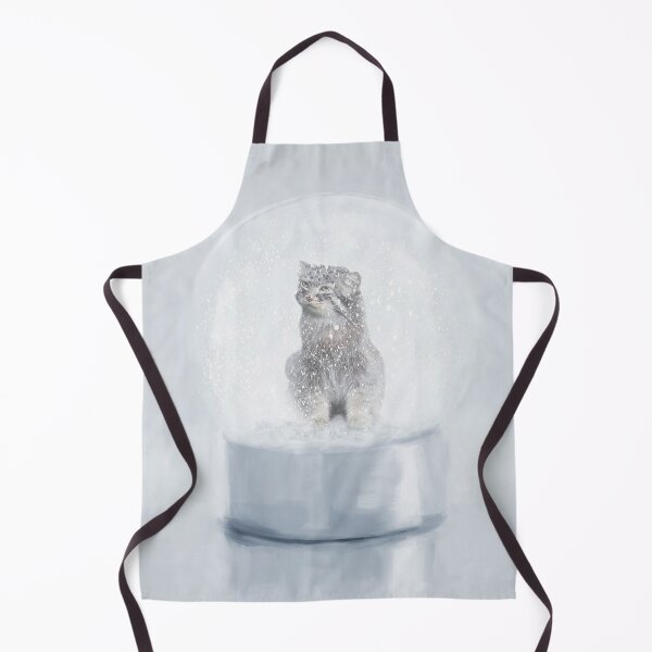 Item preview, Pallas Cat in a Snow Globe designed and sold by Elisabeth Lucas.