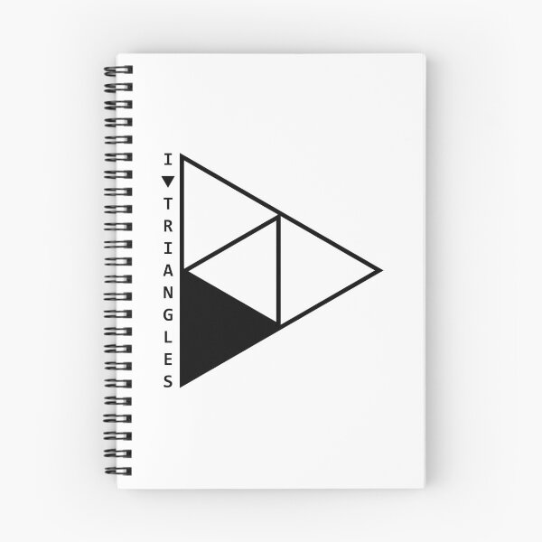 Item preview, I Love Triangles Design designed and sold by McGEE-----sp-.