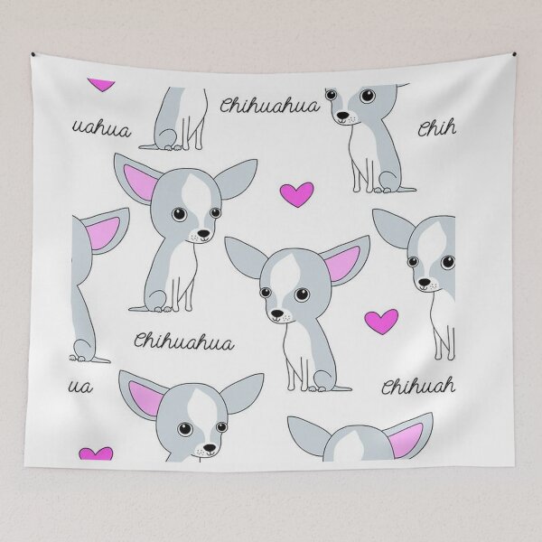 Item preview, Chihuahua Dog pets dogs cute cartoon comic food pink designed and sold by Coolstuff4you71.