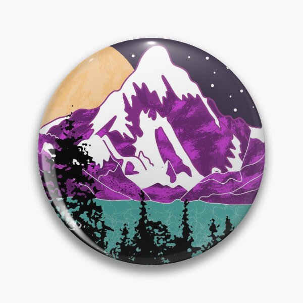 Item preview, Snowy Mountain Range At Night designed and sold by Catherine  Milchard.