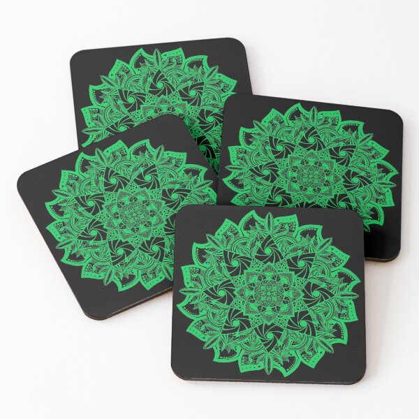 Item preview, Mandalala nature green designed and sold by Scatch Spot.