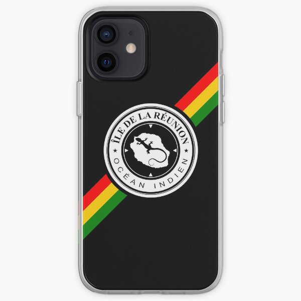 Ile de la Reunion - Margouillat R Coque souple iPhone