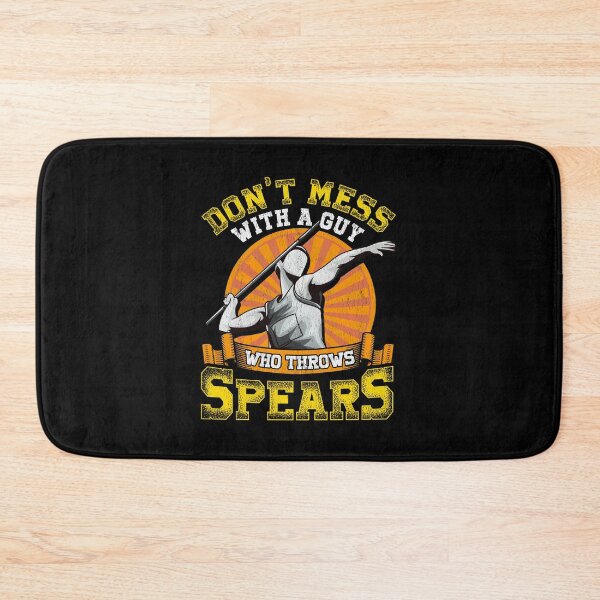 Item preview, Don't Mess With A Guy Who Throws Spears Javelin designed and sold by perfectpresents.