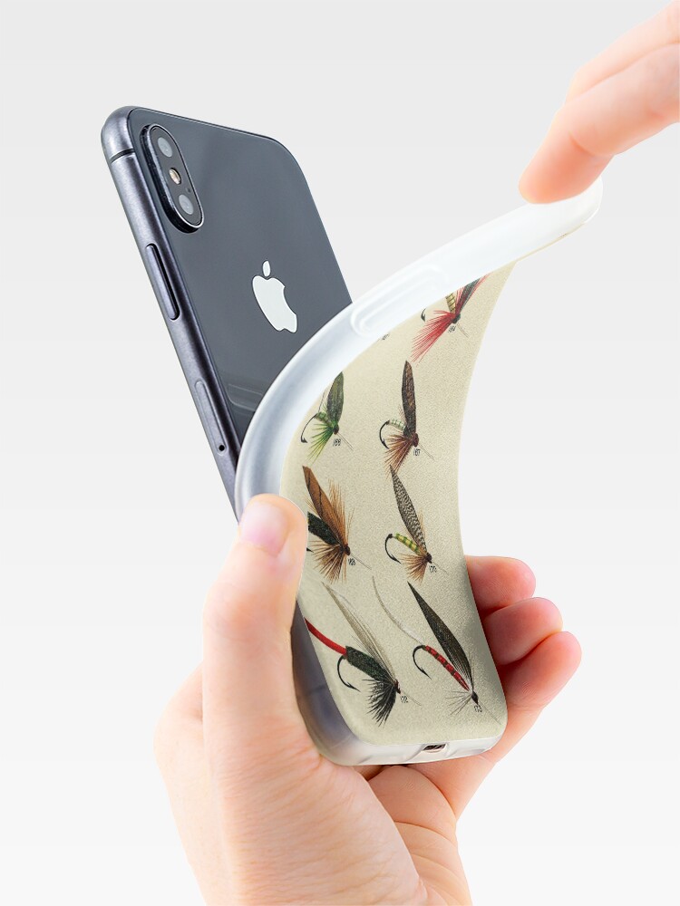 Angler Fishing Lure - Trout Fly Fishing iPhone Case for Sale by SFTStudio