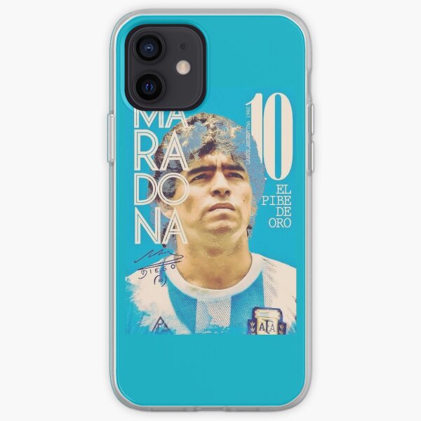 Hommage à Diego Maradona Coque souple iPhone