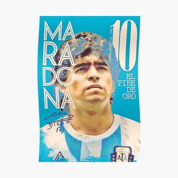 Hommage à Diego Maradona Poster