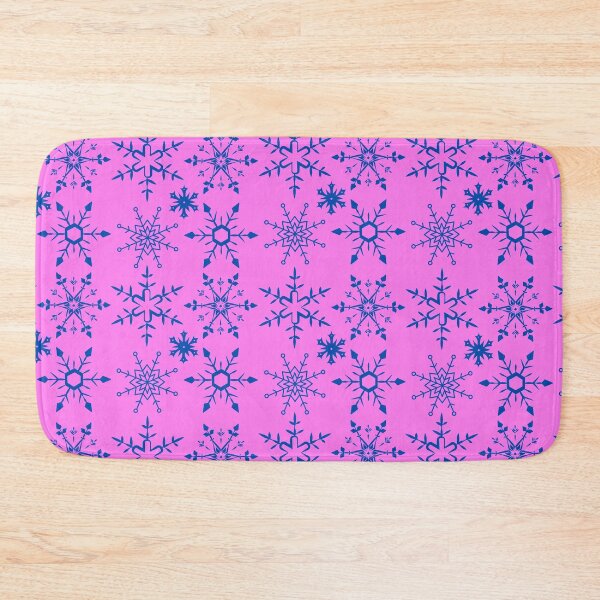Item preview, Snowflakes Cute Blue Pattern designed and sold by The Sober Art.