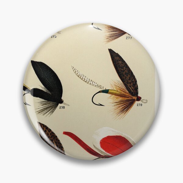 Item preview, Red and Black Flies - Fly Fishing Lure designed and sold by SFTStudio.